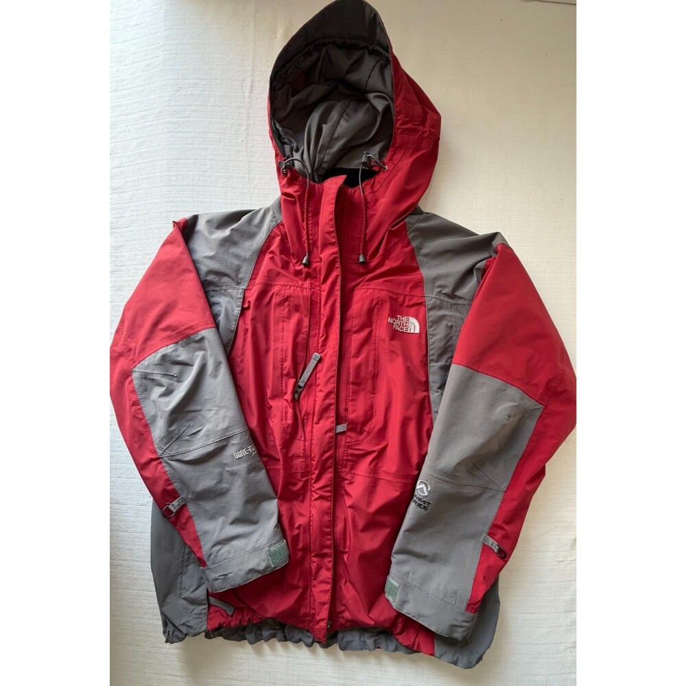 The North Face Vintage Summit Series Gore-Tex XCR Jacket Women's M Red Gray